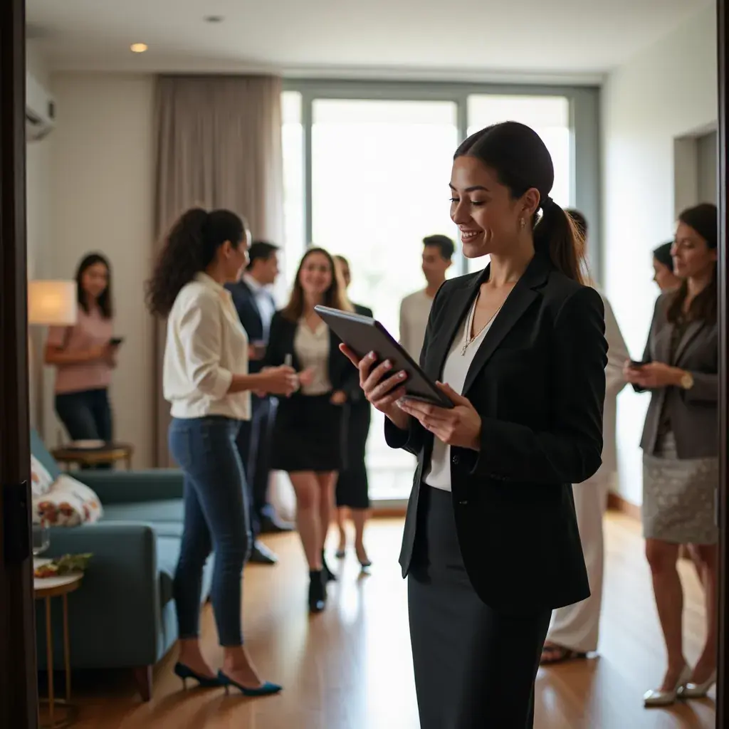 Professional team collaboration